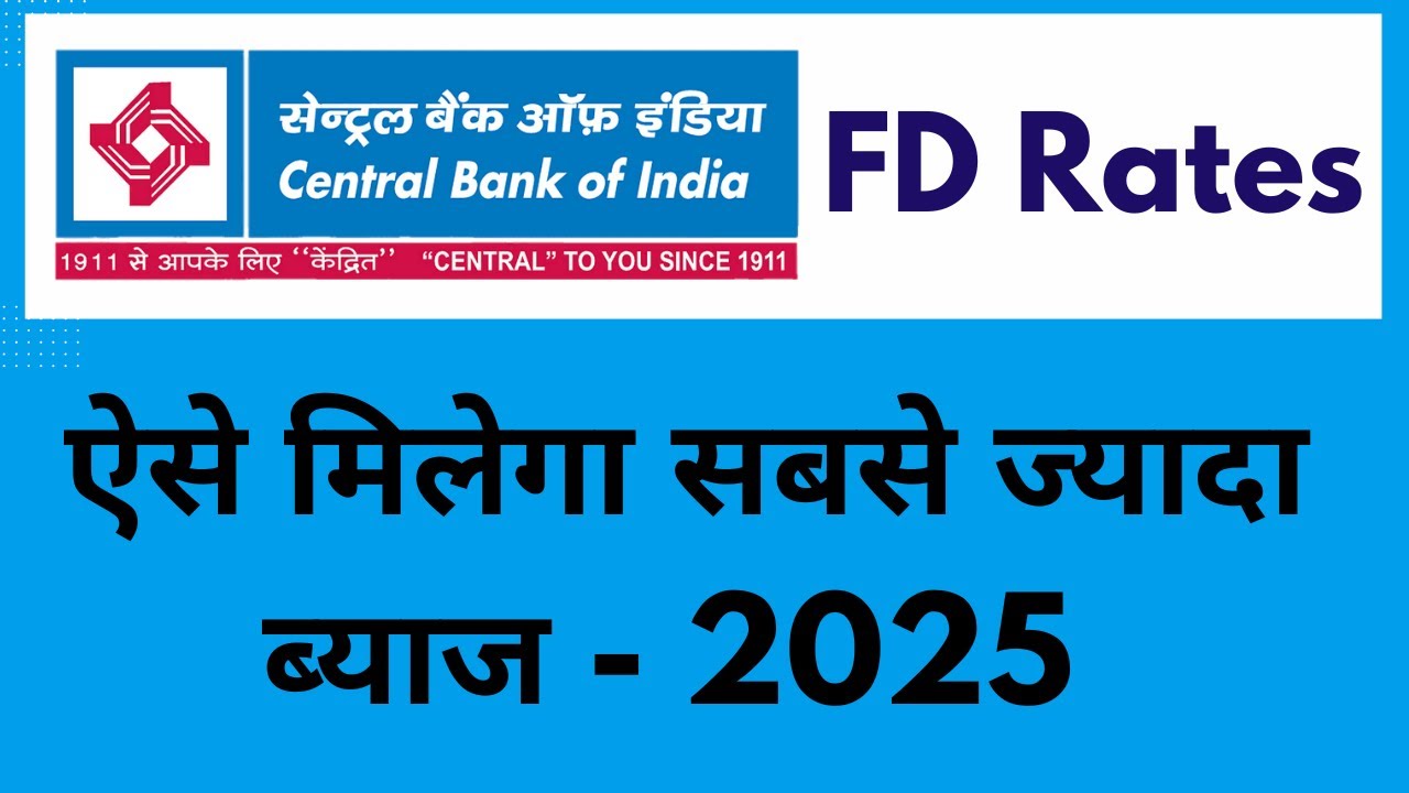 Central Bank of India FD Rates