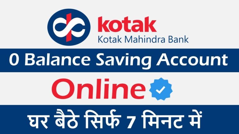 How to Open kotak online account