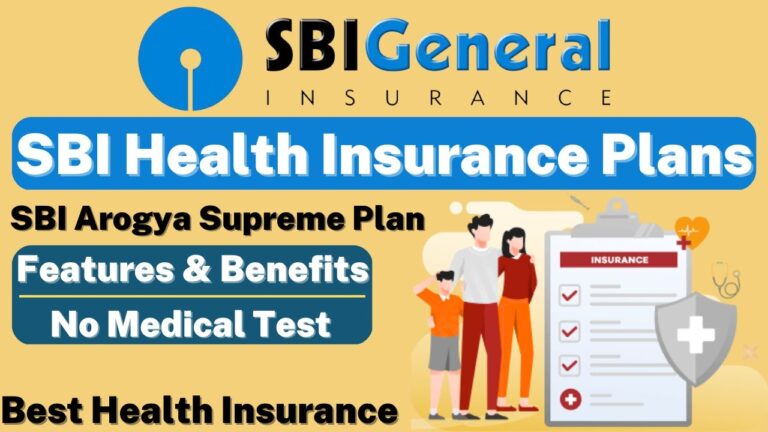 SBI Health Insurance Policy
