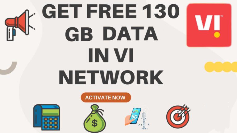 Vi Guarantee Program: Get Up to 130 GB Free Data - Claim this Offer - Full Process