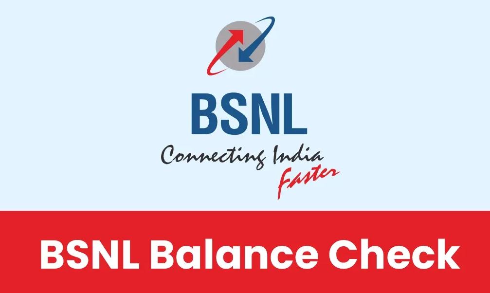 BSNL Balance Check Methods