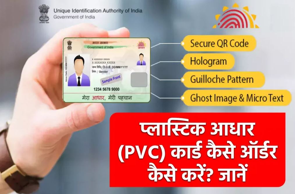 Order Aadhaar PVC Card