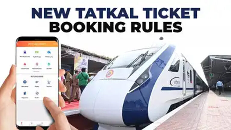 New Tatkal Ticket Booking Rules for Indian Railways in 2025